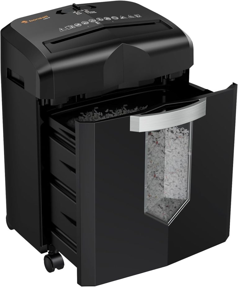 Bonsaii C266-B - destructeur de document 12 feuilles, coupe P-4