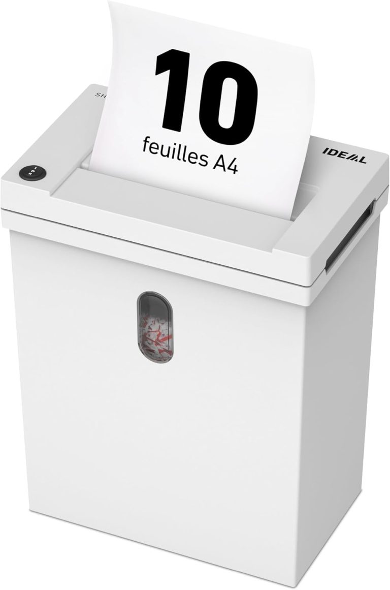 IDEAL Shredcat 8100 CC - destructeur de document coupe croisée P-4